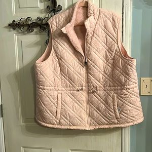 Light Pink reversible vest 2x